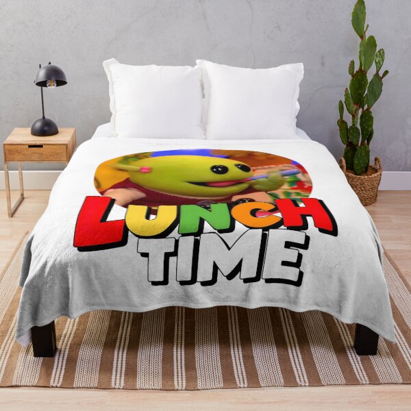 Item preview, Nanalan' Lunch Time Meme - Cute and Funny Design | Adorable Green Character with Spoon | Perfect for Kids and Adults | Whimsical and Fun Art for Home Decor and Gifts designed and sold by FEBRICAST.