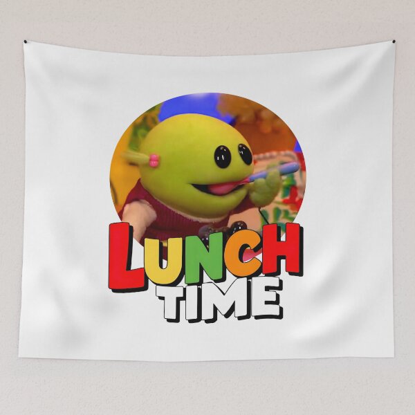 Item preview, Nanalan' Lunch Time Meme - Cute and Funny Design | Adorable Green Character with Spoon | Perfect for Kids and Adults | Whimsical and Fun Art for Home Decor and Gifts designed and sold by FEBRICAST.