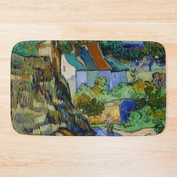 Item preview, Van Gogh - Houses in Auvers designed and sold by MyTutina.