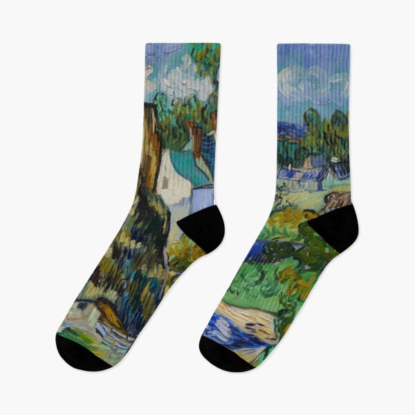 Item preview, Van Gogh - Houses in Auvers designed and sold by MyTutina.