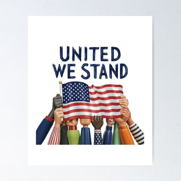 Item preview, United We Stand designed and sold by deluxedigital1.