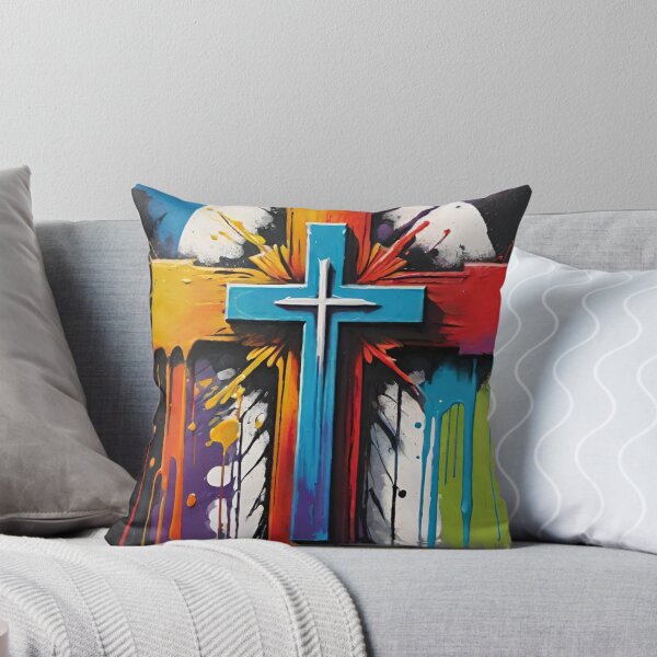 Item preview, cross, crucifixion, amulet, drawing, art, ink designed and sold by DonnaBlankaArt.
