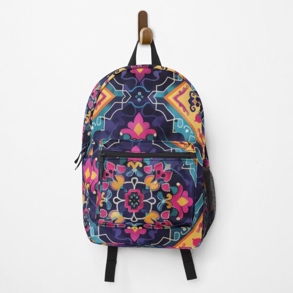 Item preview, Colorful Floral Tile Pattern designed and sold by brandway.