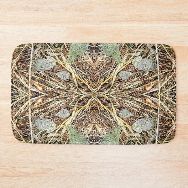 Item preview, Pattern from Bay Willow leaves on grass designed and sold by Robin3DT.
