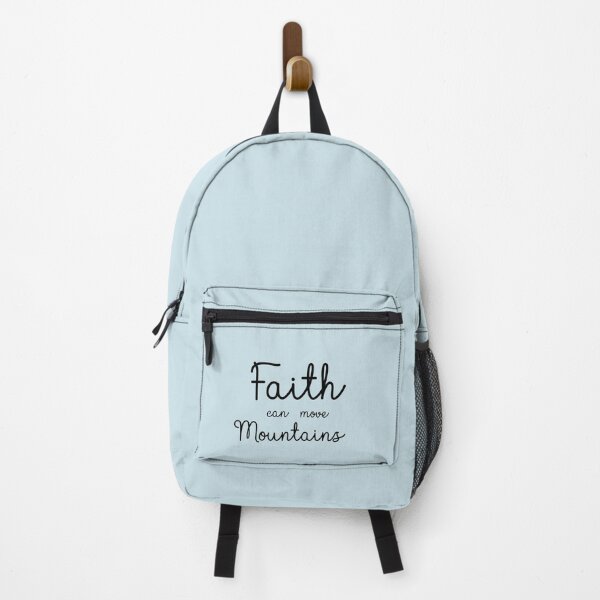 Item preview, Faith can move mountains. Art Print designed and sold by Living The Vibe.