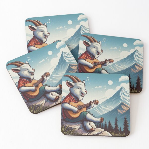 Item preview, Guitar Goat designed and sold by Em Phics.