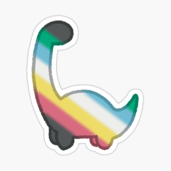 Item preview, dino dinosaur disabled pride hidden disability autism adhd neurodivergent  designed and sold by Aria Monique.