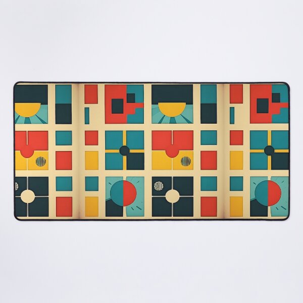 Item preview, Mid Century Modern Pattern Shapes Design designed and sold by jessephotoart.