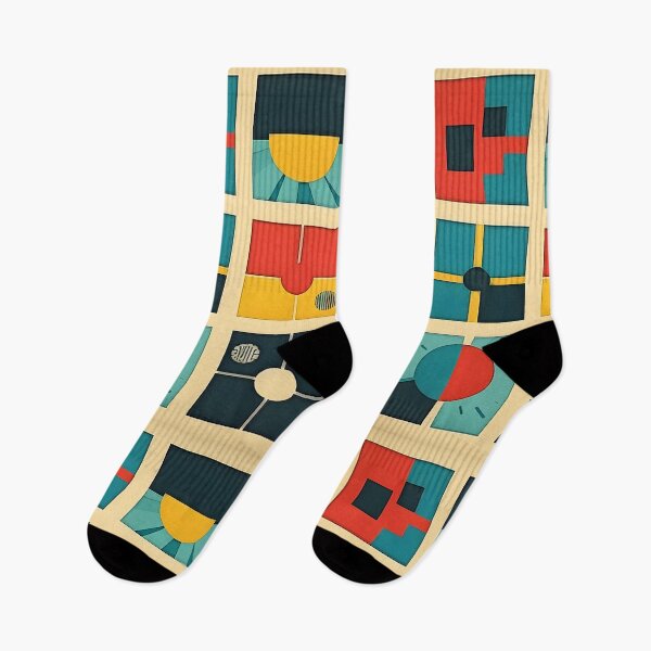 Item preview, Mid Century Modern Pattern Shapes Design designed and sold by jessephotoart.