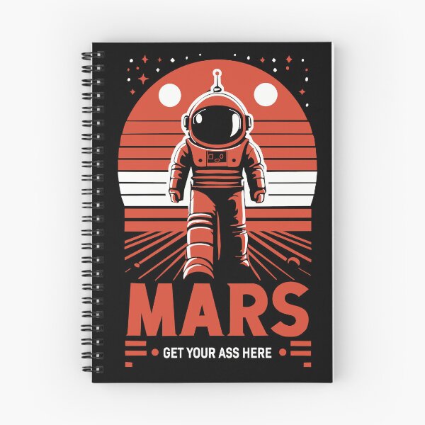Item preview, MARS Get your Ass Here designed and sold by ChunkByChunk.