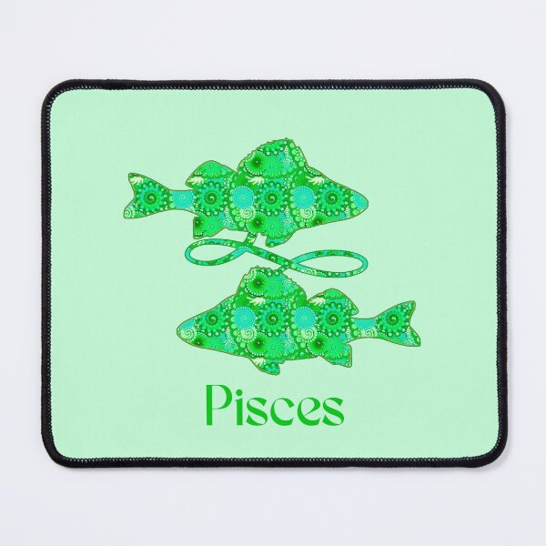 Item preview, Zodiac Sign for Pisces in Seafoam Green designed and sold by Marymarice.