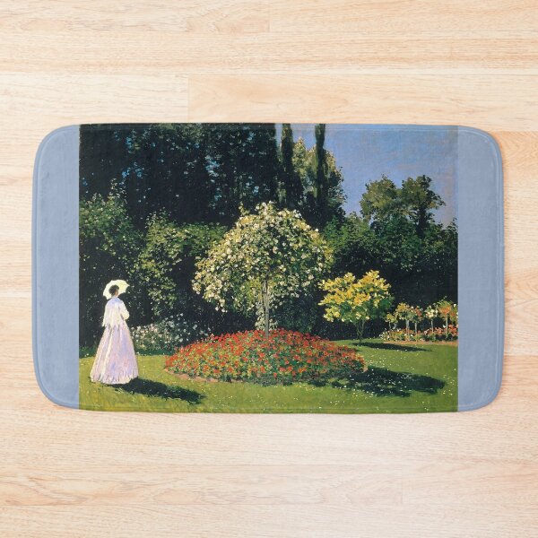 Item preview, Woman in the Garden (Jeanne-Marguerite Lecadre in Garden) Claude Monet Painting designed and sold by ArtUnova.