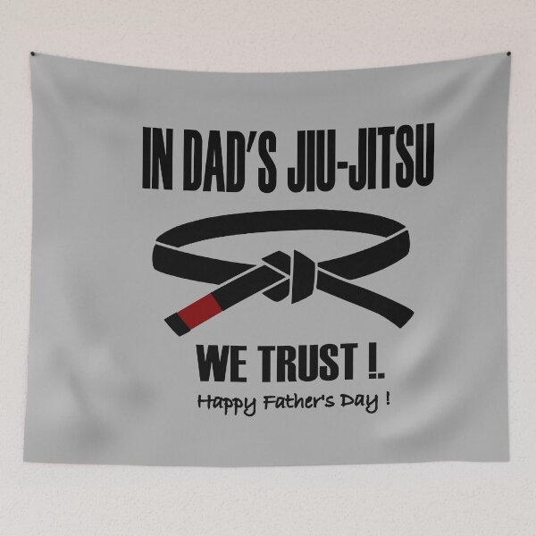 Item preview, In Dad's Jiu-Jitsu we trust GRY designed and sold by LuizSilva1983.
