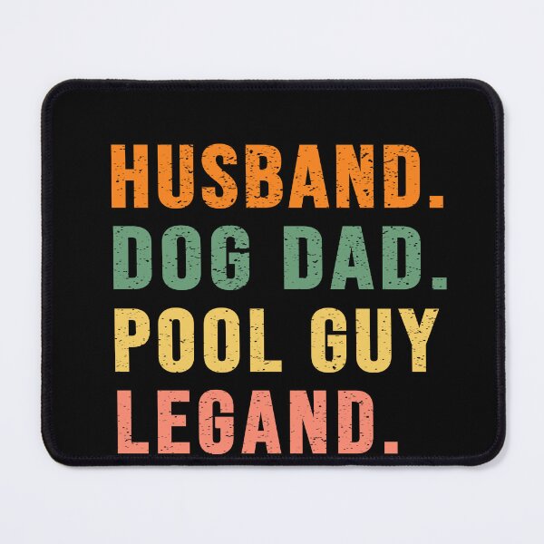Item preview, Husband Dog Dad Pool Guy Legand designed and sold by Fatimah Saeed.