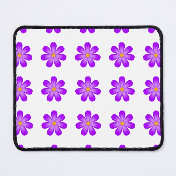 Item preview, purple flower fabric pattern designed and sold by Toom289.