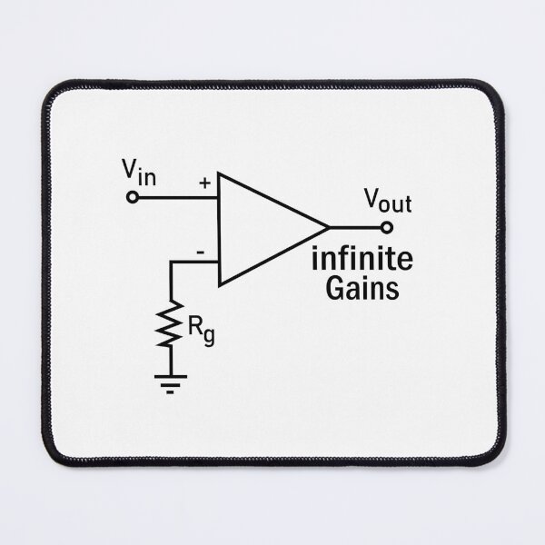 Item preview, infinite Gains Diagrams for Electronics Engineers Students and Electricians  designed and sold by Science Engineering Gifts.