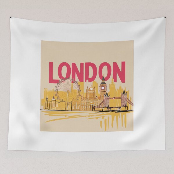 Item preview, England, The Charm of London: Inspired by Its Streets Design designed and sold by Colorful-Garden.