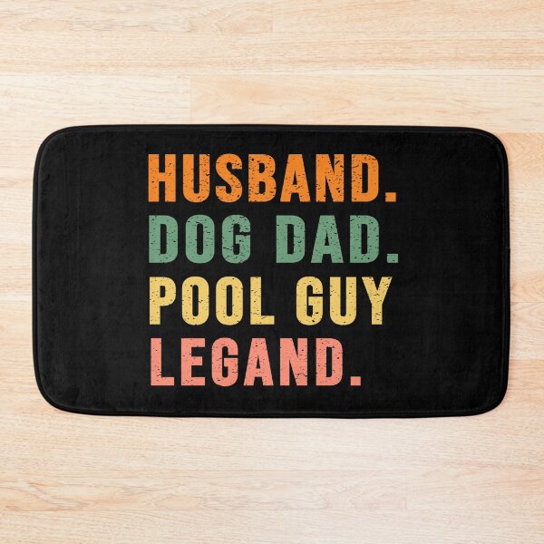 Item preview, Husband Dog Dad Pool Guy Legand  designed and sold by Fatimah Saeed.