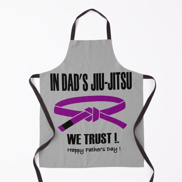 Item preview, In Dad's Jiu-Jitsu we trust - purple belt - gry designed and sold by LuizSilva1983.