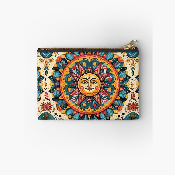Item preview, Sun design in traditional Indian artwork style  designed and sold by REDCLASH2002.