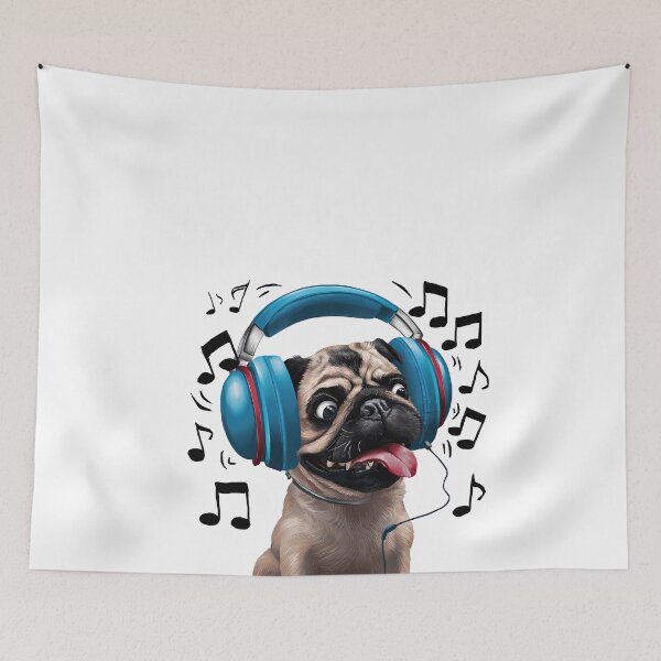 Item preview, Melodic Pup - Pug designed and sold by Dan-Creates.