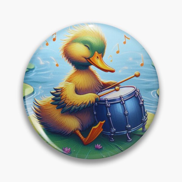 Item preview, pato tamborilero designed and sold by Em Phics.