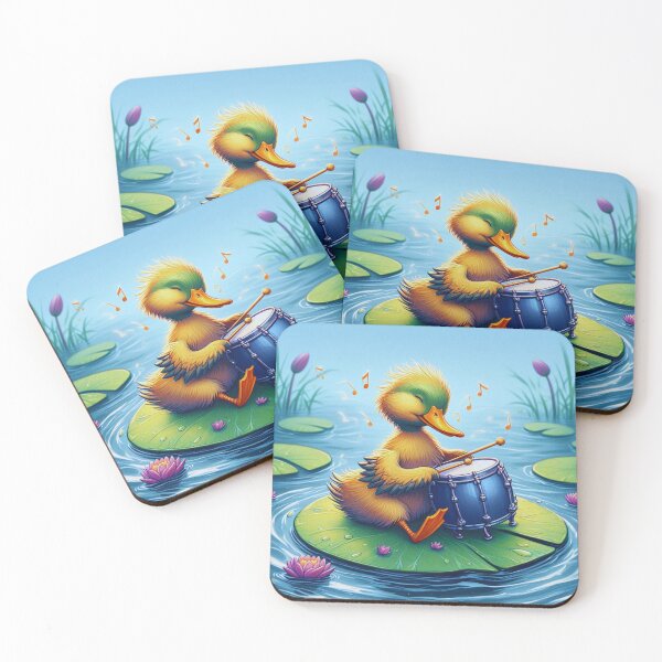 Item preview, Drumming Duck designed and sold by Em Phics.