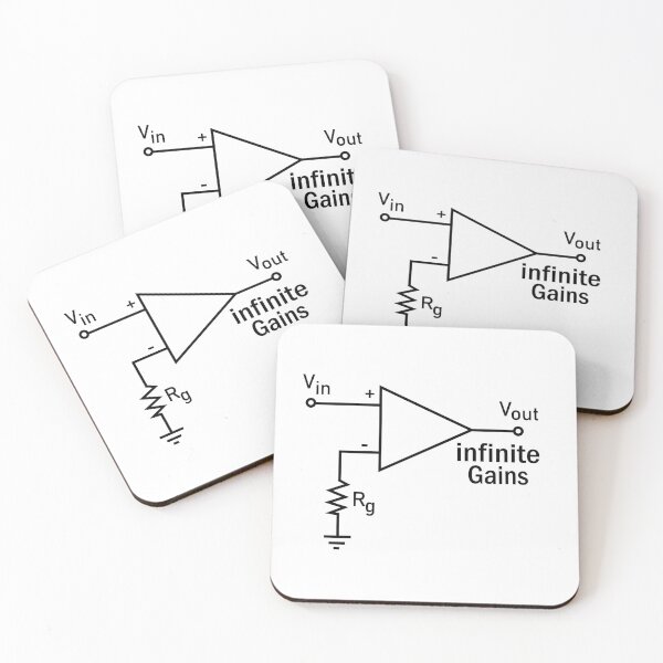 Item preview, infinite Gains Diagrams for Electronics Engineers Students and Electricians  designed and sold by Science Engineering Gifts.