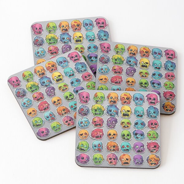 Item preview, Zombie Dead Heads designed and sold by Zenvo.
