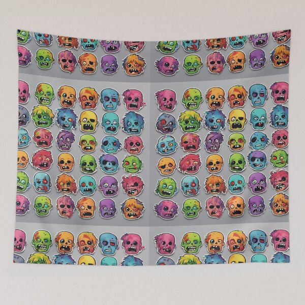Item preview, Zombie Dead Heads designed and sold by Zenvo.