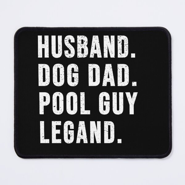 Item preview, Husband Dog Dad Pool Guy Legand designed and sold by Fatimah Saeed.