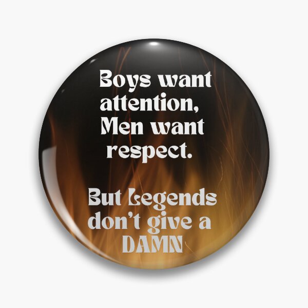 Item preview, Legends don't give a damn designed and sold by ChiefOP.