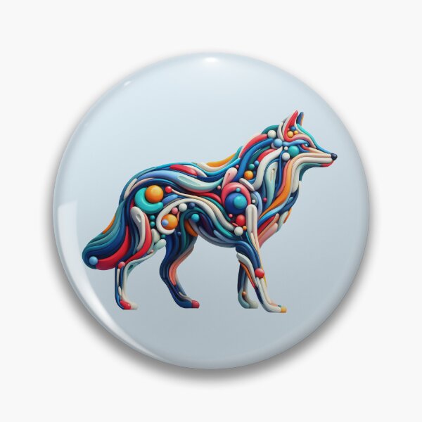 Item preview, Plastic Wolf designed and sold by OutOfNowhere.