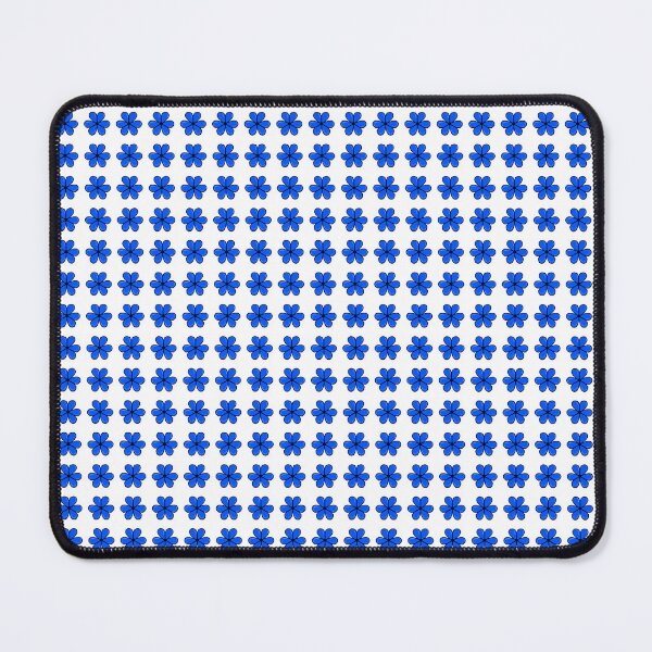Item preview, small blue floral fabric designed and sold by Toom289.
