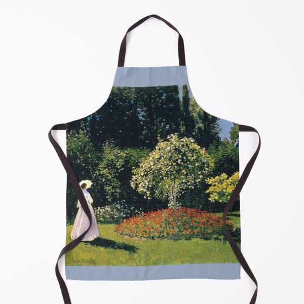 Item preview, Woman in the Garden (Jeanne-Marguerite Lecadre in Garden) Claude Monet Painting designed and sold by ArtUnova.