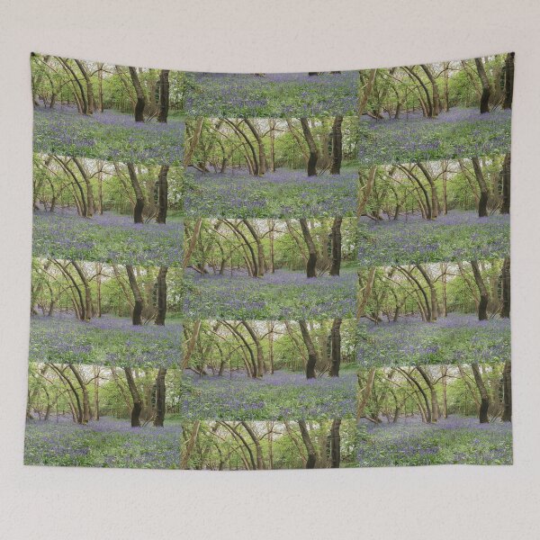 Item preview, A Walk In The Bluebell Woods designed and sold by AlienAlmanac.