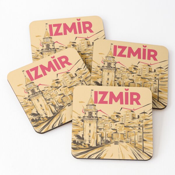 Aperçu de l'œuvre Izmir : un paysage urbain dynamique créée et vendue par Colorful-Garden.
