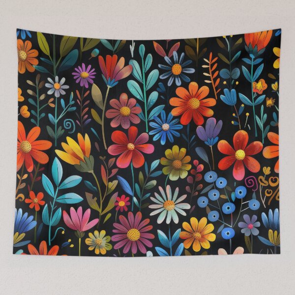 Item preview, Colorful Floral Pattern designed and sold by brandway.