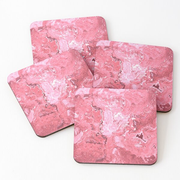 Item preview, IMAGE PRINT ONLY Pink Marble Look Abstract in Shades of Pink Blush Rouge Dark Dusty Pink 3 of 4 designed and sold by Beachy.