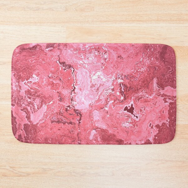 Item preview, IMAGE PRINT ONLY Pink Marble Look Abstract in Shades of Pink Blush Rouge Dark Dusty Pink 3 of 4 designed and sold by Beachy.