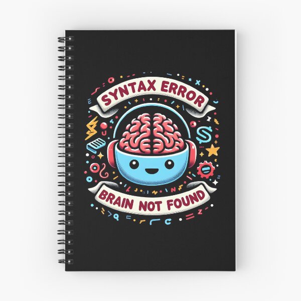 Item preview, Syntax Error: Brain Not Found designed and sold by Sybex-Shop.
