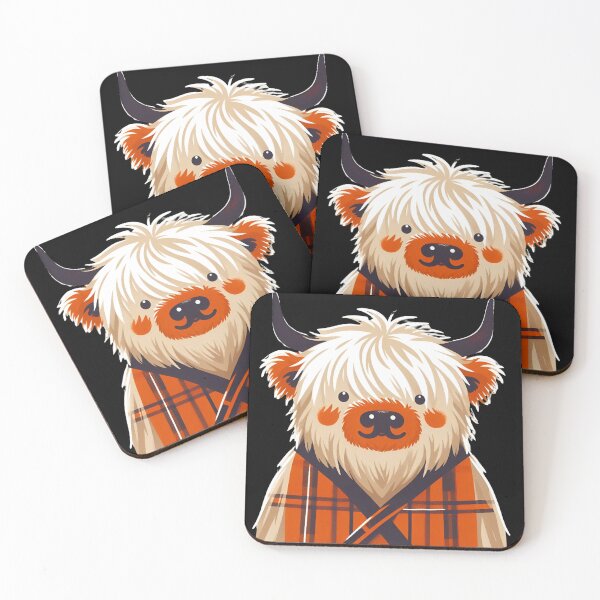 Item preview, Scottish Hairy Highland Cow designed and sold by CatherineLievre.