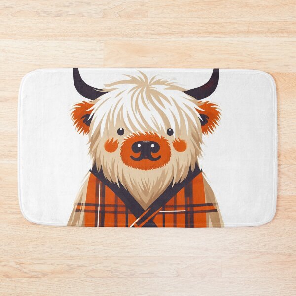 Item preview, Scottish Hairy Highland Cow designed and sold by CatherineLievre.