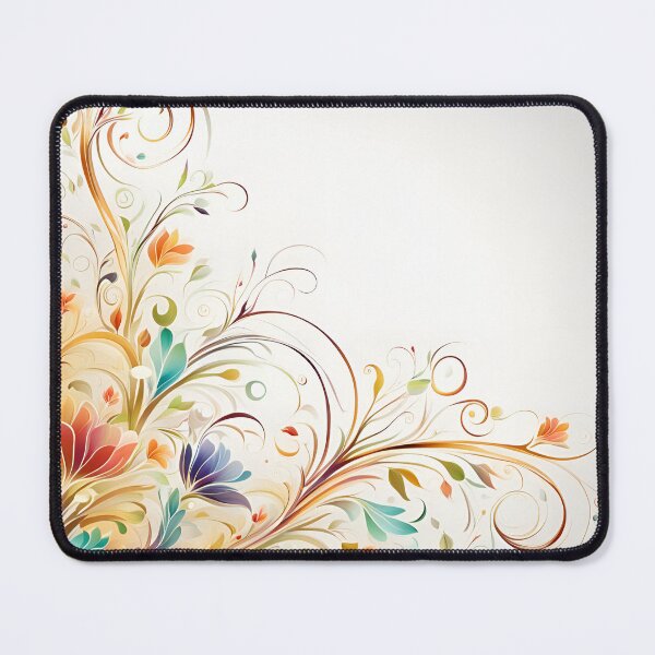 Item preview, Floral pattern - flowers and leaves designed and sold by dedoma.