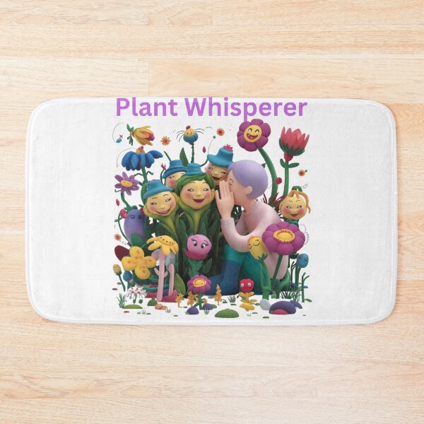 Item preview, Plant Whisperer - Whimsical Gardener Talking to Plants designed and sold by deluxedigital1.