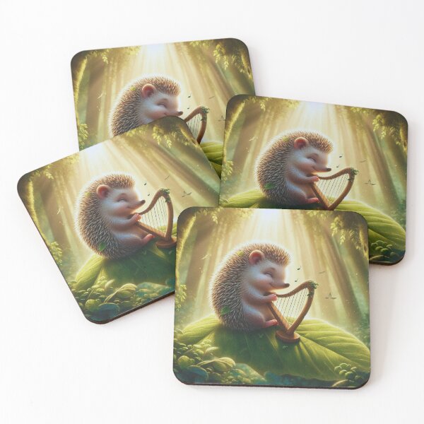Item preview, Harping Hedgehog designed and sold by Em Phics.