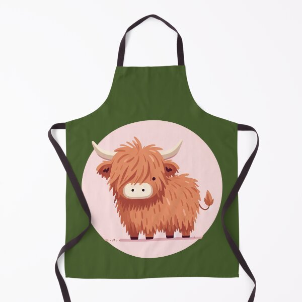 Item preview, Scottish Hairy Highland Cow designed and sold by CatherineLievre.