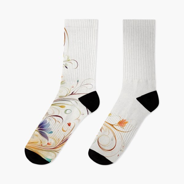 Item preview, Floral pattern - flowers and leaves designed and sold by dedoma.