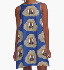 MONTY PYTHON GOTT A-Linien Kleid