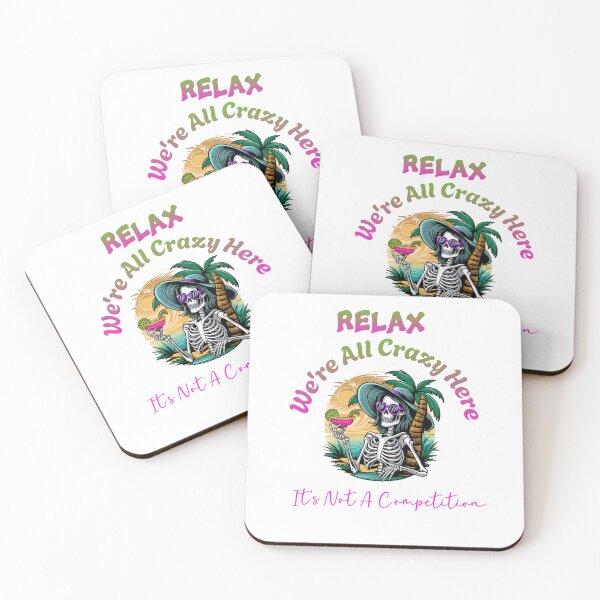 Item preview, Relax Skeeleton Beach Shirt designed and sold by EnchantedIsle.